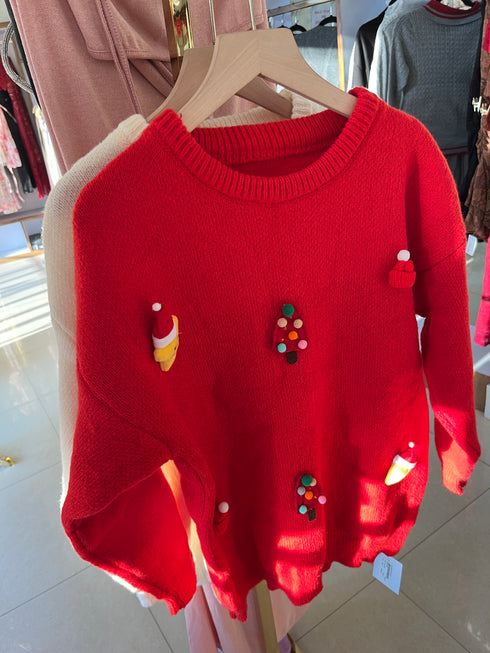 Women Winter Round Neck Pullover